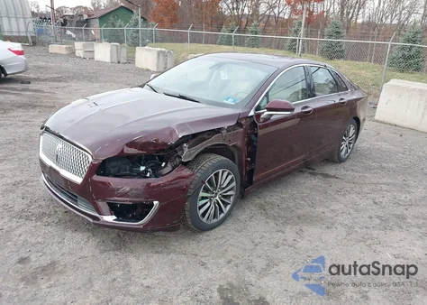 2018 Lincoln Mkz Select z USA, uszkodzony, nr VIN 3LN6L5D98JR619210